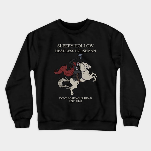 Headless Horseman Crewneck Sweatshirt by valentinahramov